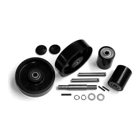 Gps - Generic Parts Service Complete Wheel Kit for Manual Pallet Jack GWK-LRP-CK - Fits Lift-Rite (Big Joe) Model No LRP 5000 GWK-LRP-CK